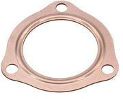 2 x 2.5" Universal Copper Header Exhaust Collector Gaskets Flanges 3-Hole 2-1/2"