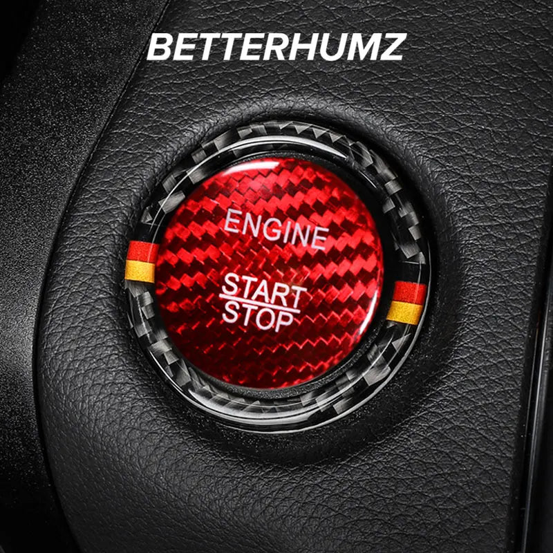 Engine Start/Stop Button Cover and Trim Ring