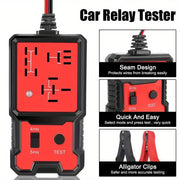 Universal 12V Automotive Relay and Voltage Tester with LED Indicator