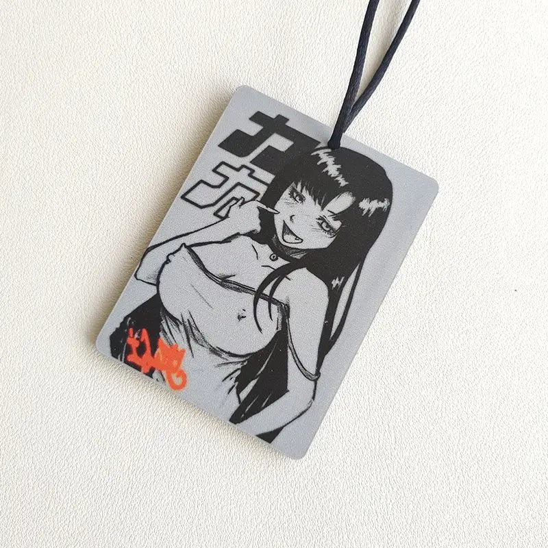 Anime Girl JDM Hanging Car Air Freshener