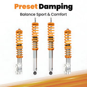 Coilover Suspension Kit for Volkswagen Golf/Jetta MK2-MK3 & Corrado 1983-1995