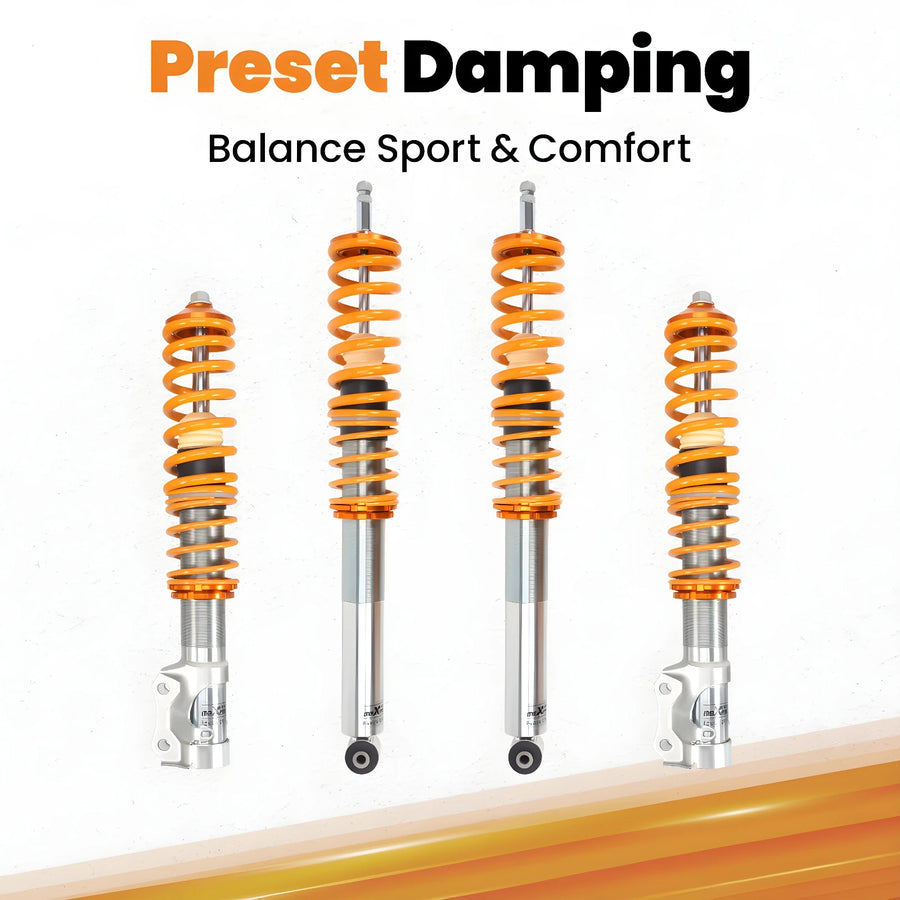 Coilovers Suspension for VW Golf MK 2 VW Corrado Jetta Golf Mk3 Coilover for VW Golf Mk2 Mk3 Volkswagen Corrado 1989-1995