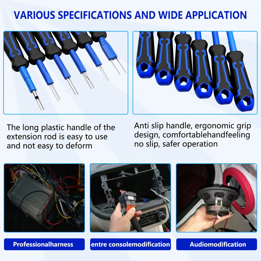 30-Piece Automotive Terminal and Wiring Pin Removal Tool Kit