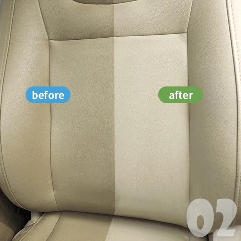 Waterless Automotive Interior Cleaner for Leather and Fabric