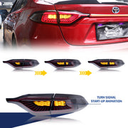 Toyota Corolla E210 Sedan LED Tail Light Set with Center Lamp – 2020–2026