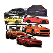 American Muscle-Style Hanging Car Air Freshener