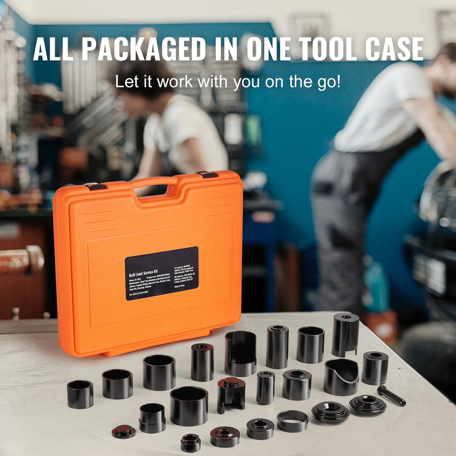 25-Piece Ball Joint Press and Removal Tool Kit