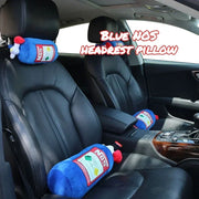 Nitrous-Bottle-Style Plush Car Neck Pillow