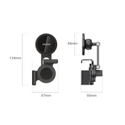 Tesla Model 3, S, X & Y Center Display Slide-Rail Magnetic Phone Holder