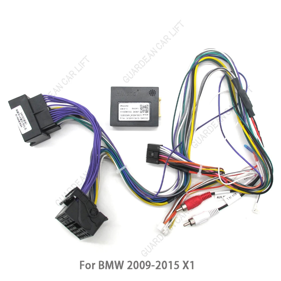 16-Pin CANBUS Wiring Harness for BMW X1 2009–2015 2-DIN Car Stereo