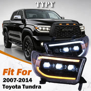 LED Headlight Assembly Set for 2007–2014 Toyota Tundra