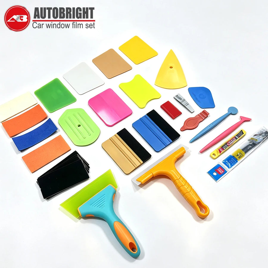 Vinyl Wrap & Window Tint Squeegee Installation Tool Kit