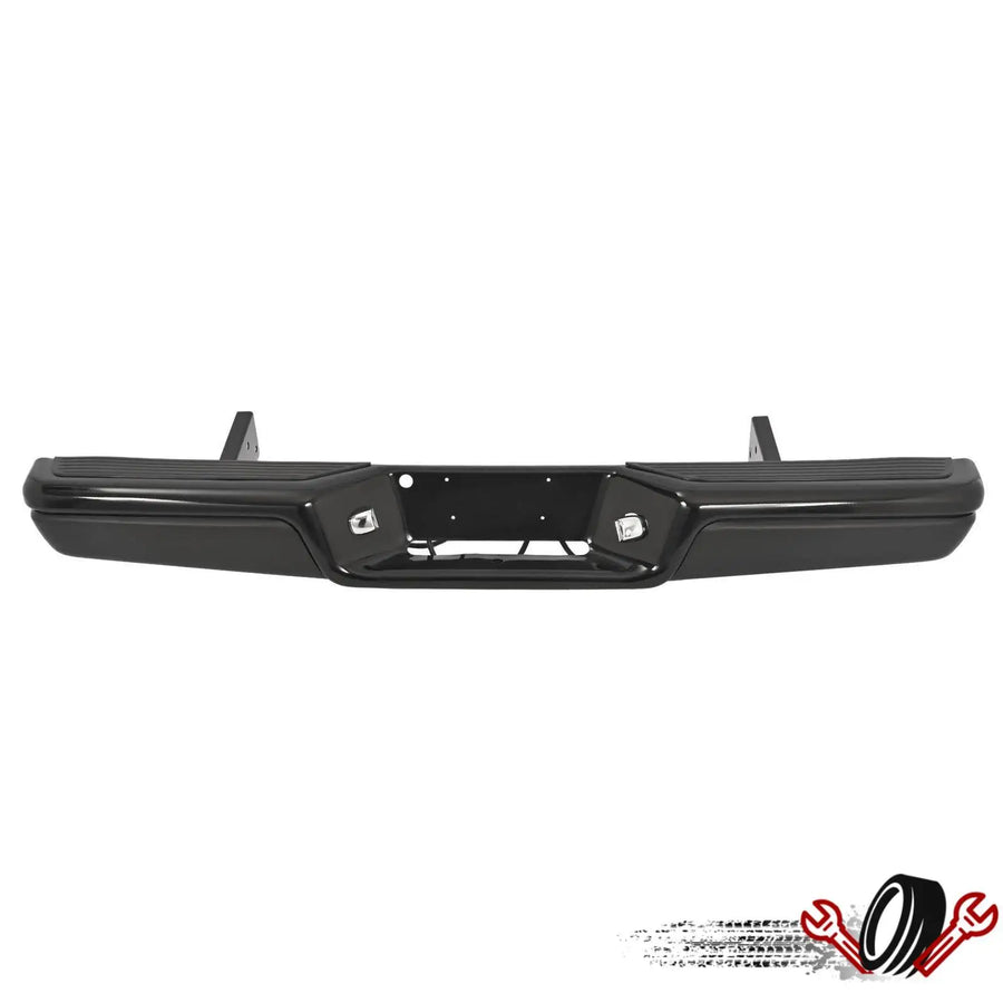 Rear Step Bumper with Mounting Brackets for Dodge Dakota 1997-2004