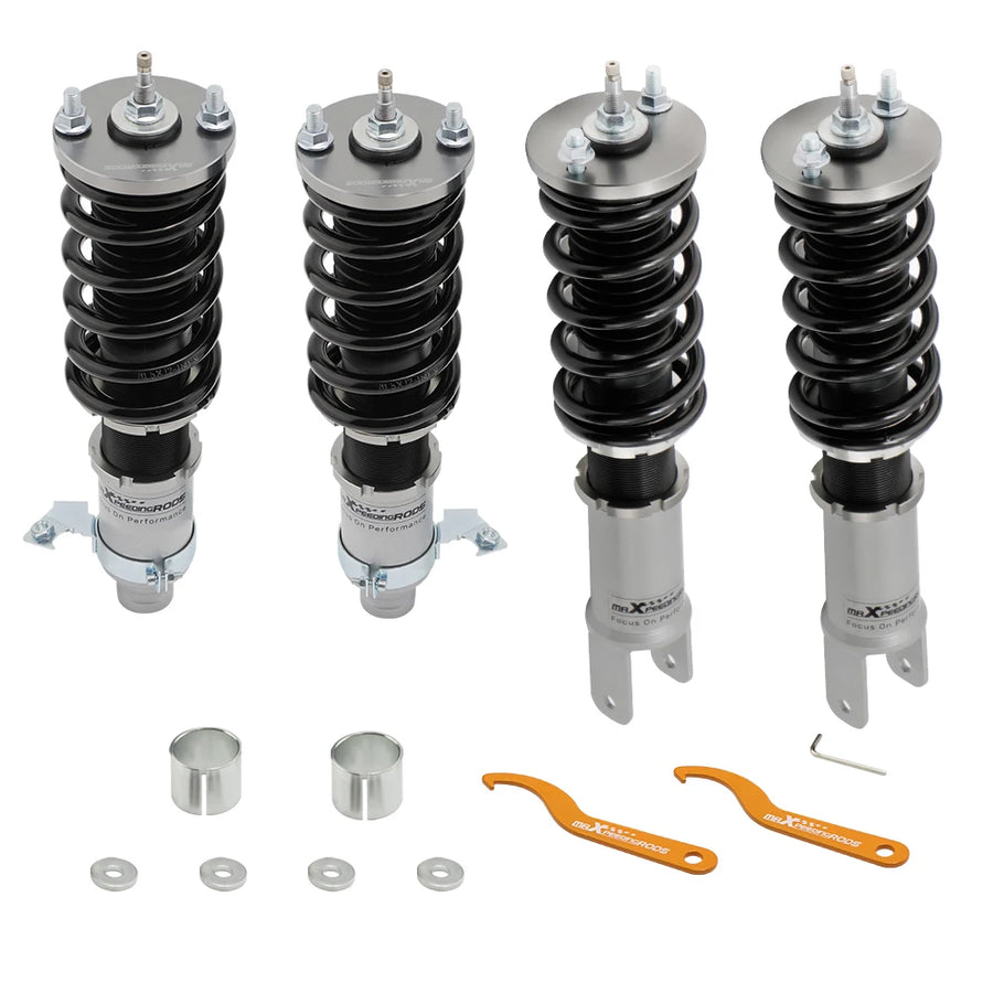 Coilover Kits for Civic EK EJ 1996-2000 24 Ways Adjustable Damper Shock Absorber Gray