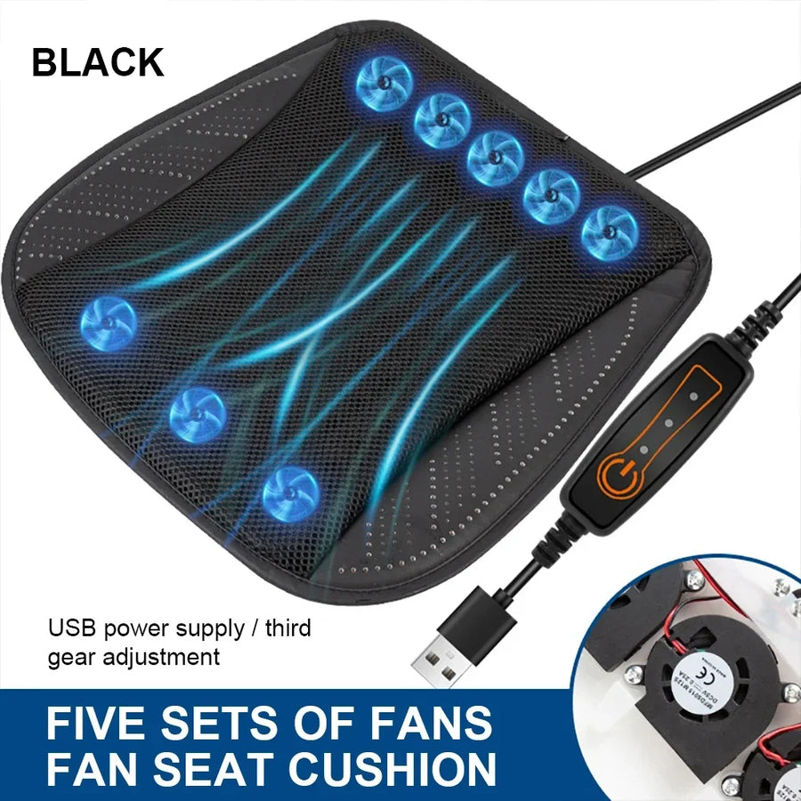 Universal Ventilated Cooling Car Seat Cushion