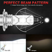 H7 LED Headlight Bulb – 6000K, CANBUS, Compact