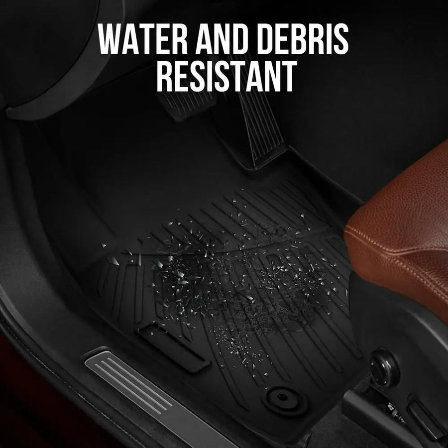 All-Weather Floor Mats for Chevrolet Suburban 2021-2025 GMC Yukon Xl
