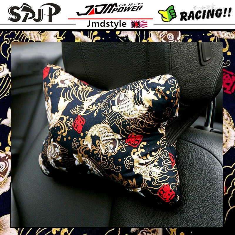 JDM-Style Neck Support Pillow – Multiple Colors