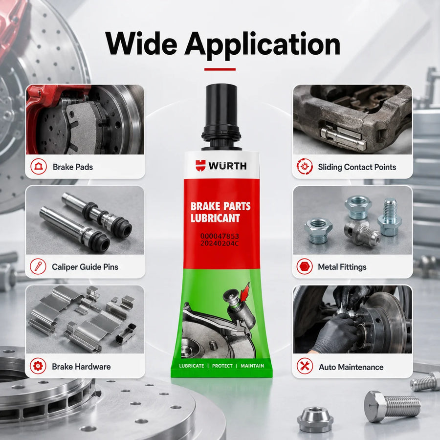 Wurth Brake Caliper Lubricant Grease, 10 g – Pack Options
