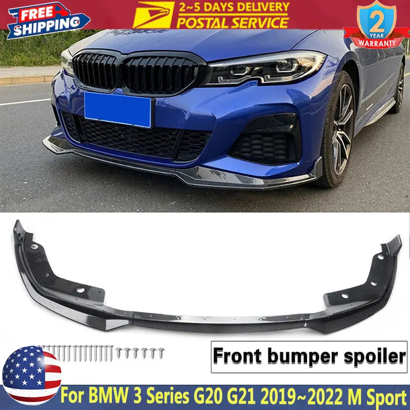 BMW 3 Series G20/G21 M Sport Front Bumper Lip – 2019–2022