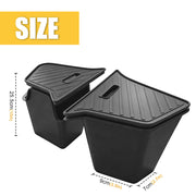 TPE Trunk Side Storage Bins for 2025–2026 Tesla Model Y Juniper – 3 Pieces