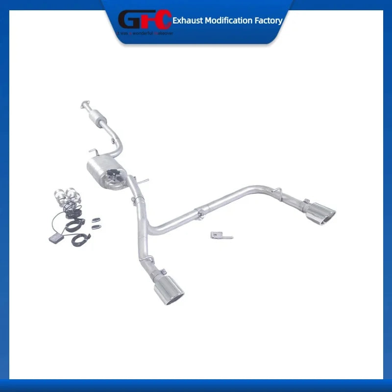 Catback Valvetronic Exhaust System for Ford Focus 1.8L 2.0L 2005-2014