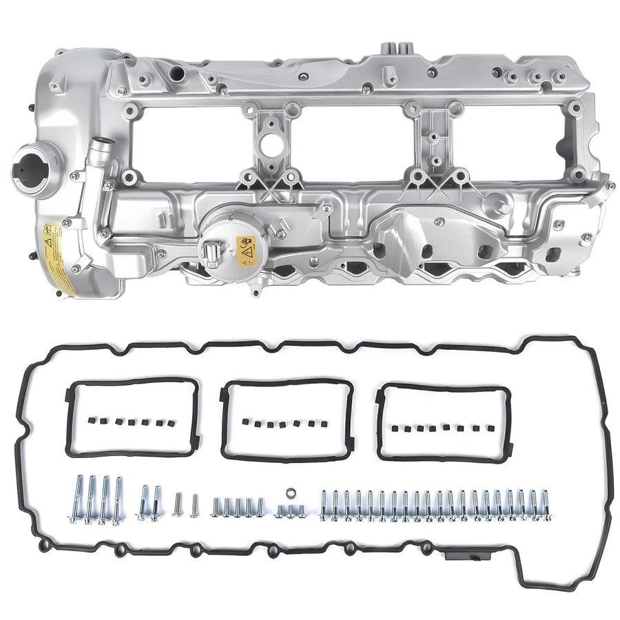 Aluminum Valve Cover with Gasket & Cap for BMW N55 Models