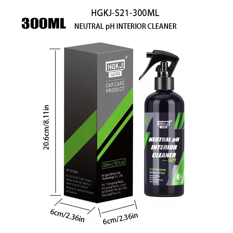 Waterless Multipurpose Automotive Interior Cleaner