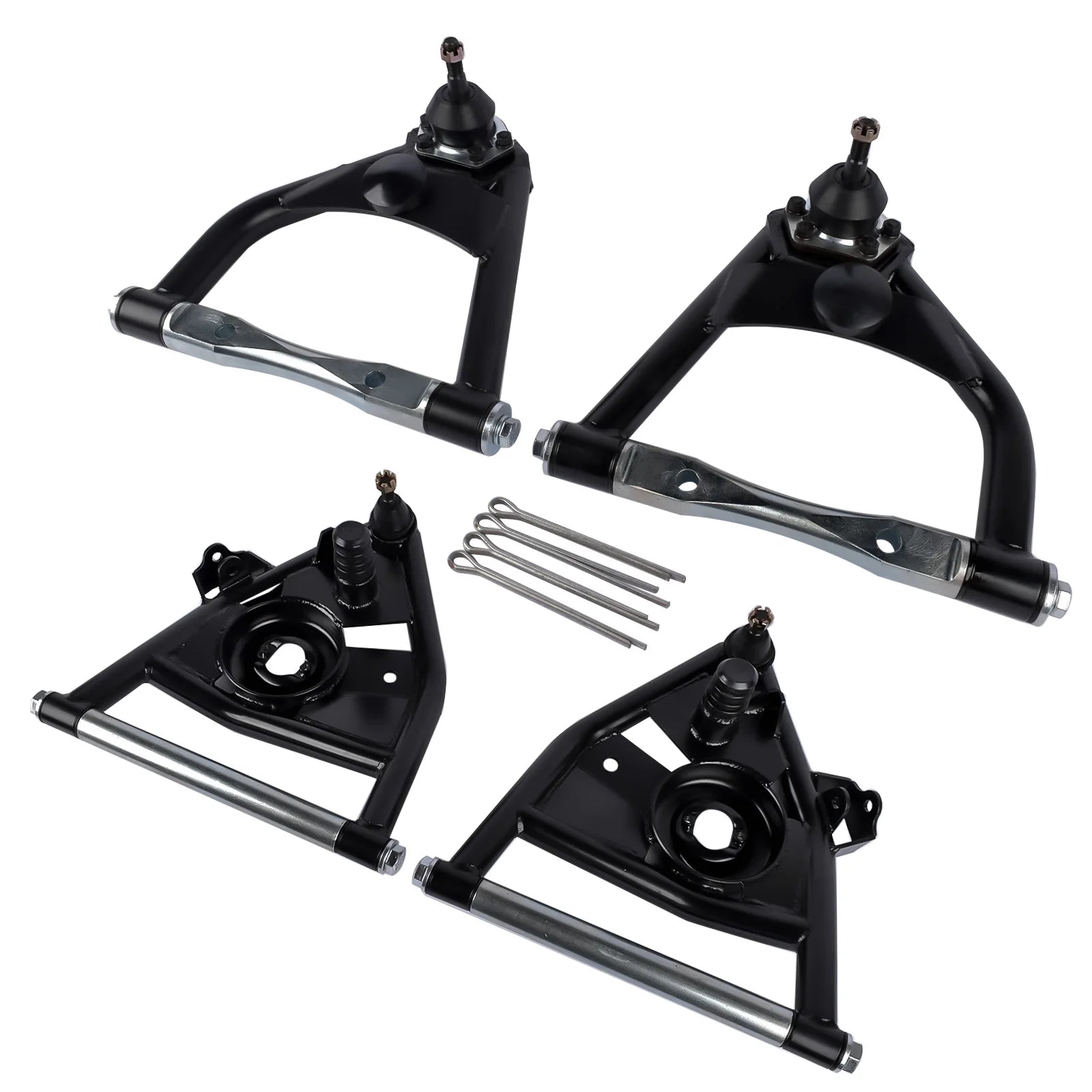 4-Piece Tubular Front Control Arm Set – 1973–1987 Chevy/GMC C10