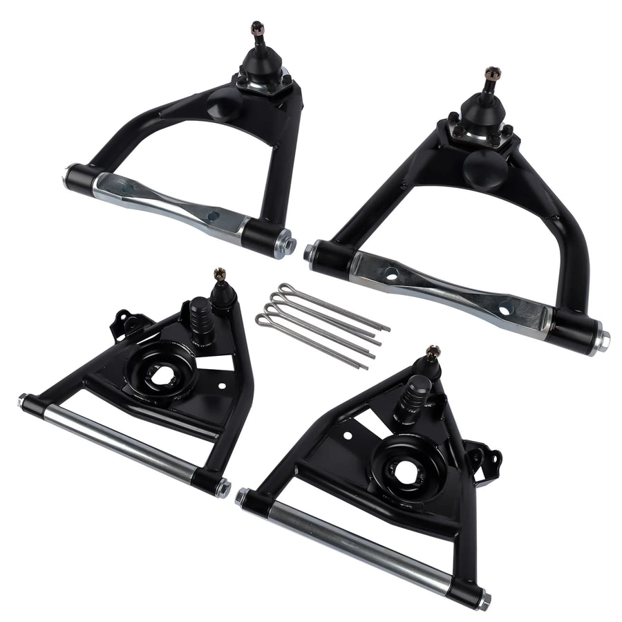 4-Piece Tubular Front Control Arm Set – 1973–1987 Chevy/GMC C10