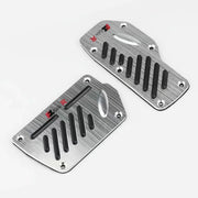 Non-Slip Aluminum Manual Pedal Cover Set – 2/3-Piece