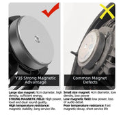 6.5-Inch 1000W Max Carbon-Fiber Component Car Speakers