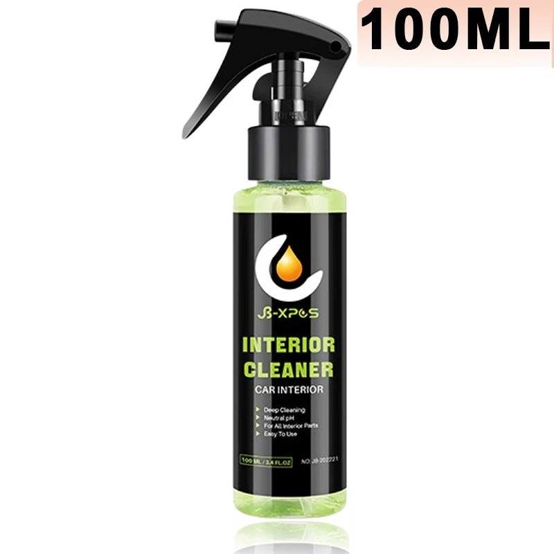 pH-Neutral Automotive Interior Foam Cleaner for Leather and Fabric
