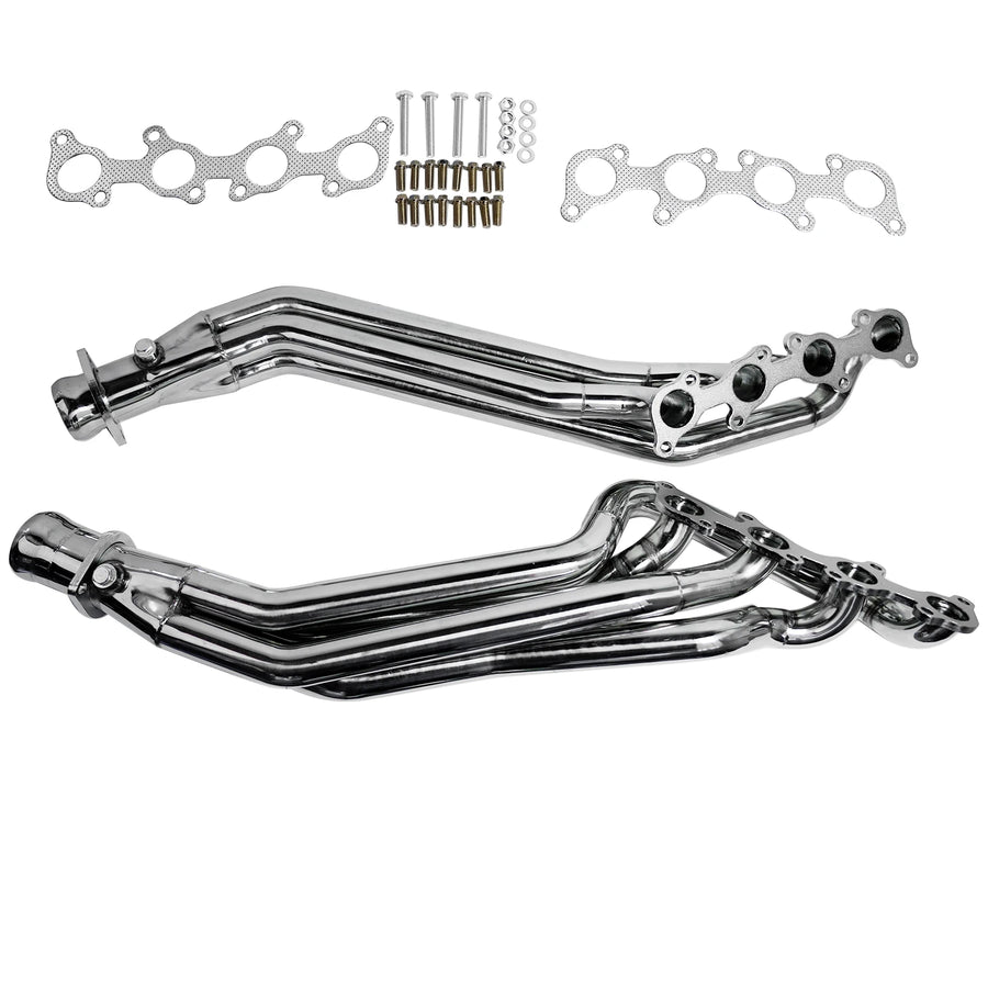 Stainless Steel Manifold Exhaust Header with Gaskets for Ford Mustang GT 5.0L V8 2011-2016