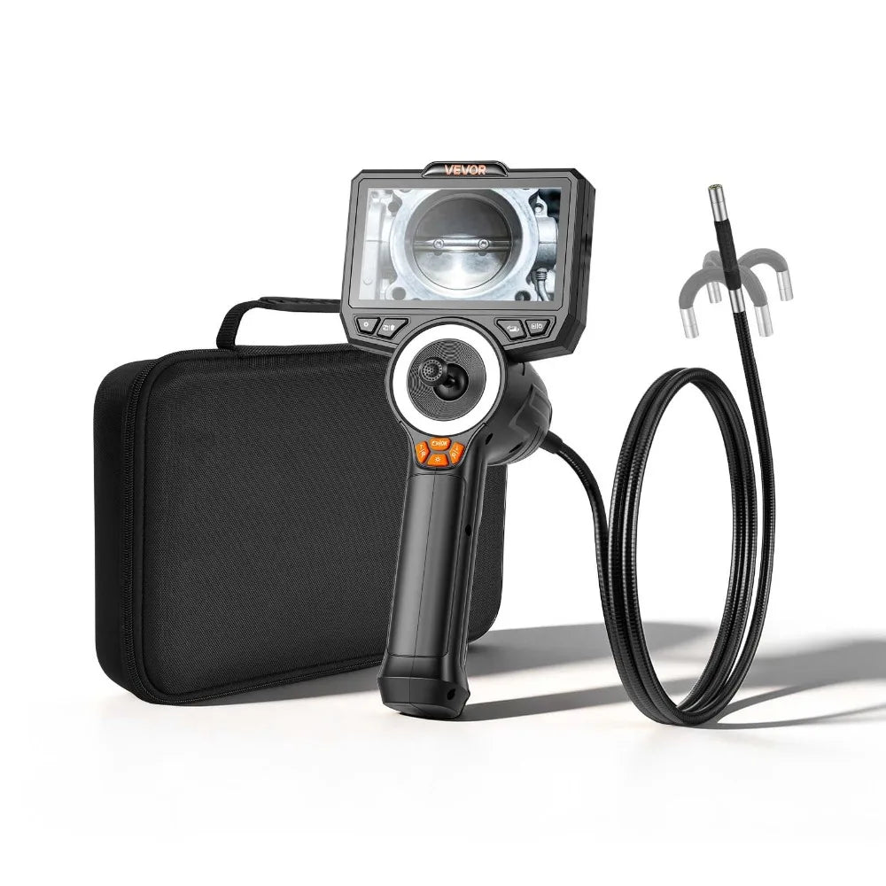 4-Way Articulating Borescope Camera with 4.5 in Screen