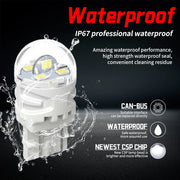 2-Piece 7440 LED Brake/Tail Light Bulb – Yellow/White, 12V