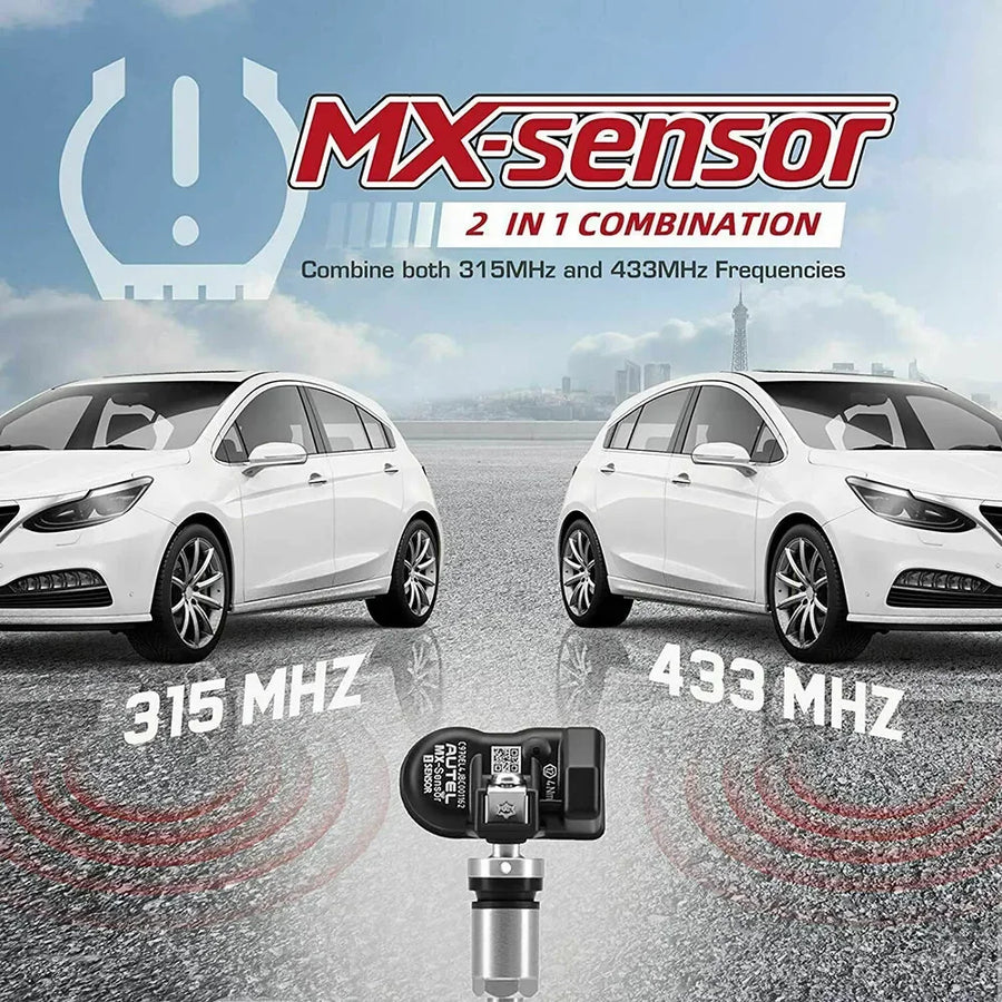 Autel MX-Sensor 315MHz/433MHz Programmable TPMS Sensor