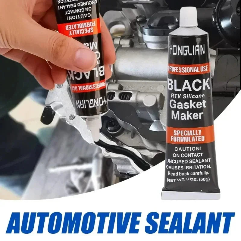 Black Automotive Gasket Sealant – 50 g, 1 to 3 Pack