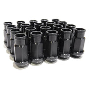 20-Piece 50 mm Aluminum Wheel Lug Nut Set – M12×1.25 or M12×1.5