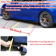 TR-Style Gloss Black Front Lip & Side Skirt Kit for 2023–2025 Acura Integra
