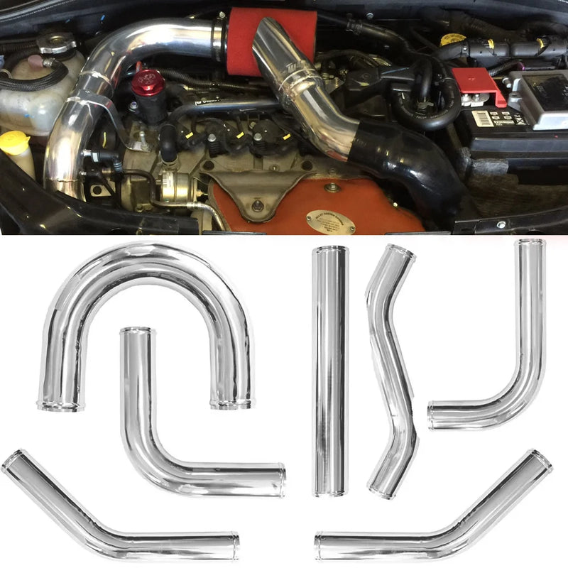 51mm Aluminum Intercooler & Intake Pipe, 500mm