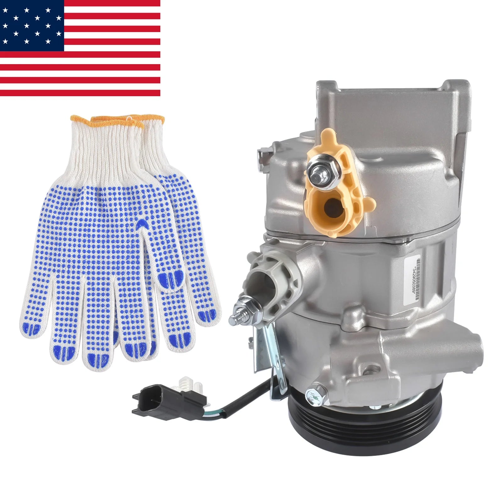 A/C Compressor Assembly for Ford F-150, Expedition & Lincoln Navigator 3.5L 2018-2022