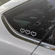 6cm Love Heart Car Window and Bumper Decal