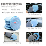5-Inch Pocket Microfiber Wax Applicator Pads