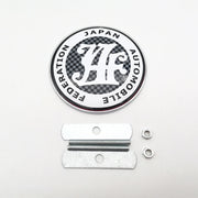 JAF-Style 82 mm Metal Front Grille Badge