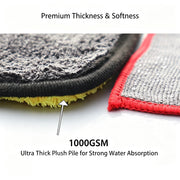 1000 GSM Microfiber Car Cleaning Towels