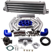 Universal Intercooler & 2.5-Inch Piping Kit with Type-S BOV