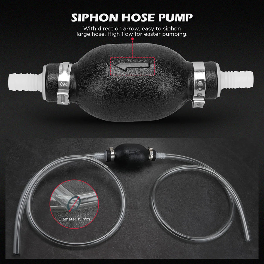 22-Piece Spill-Free Coolant Funnel and Siphon Pump Kit