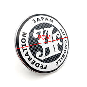 JAF-Style 82 mm Metal Front Grille Badge