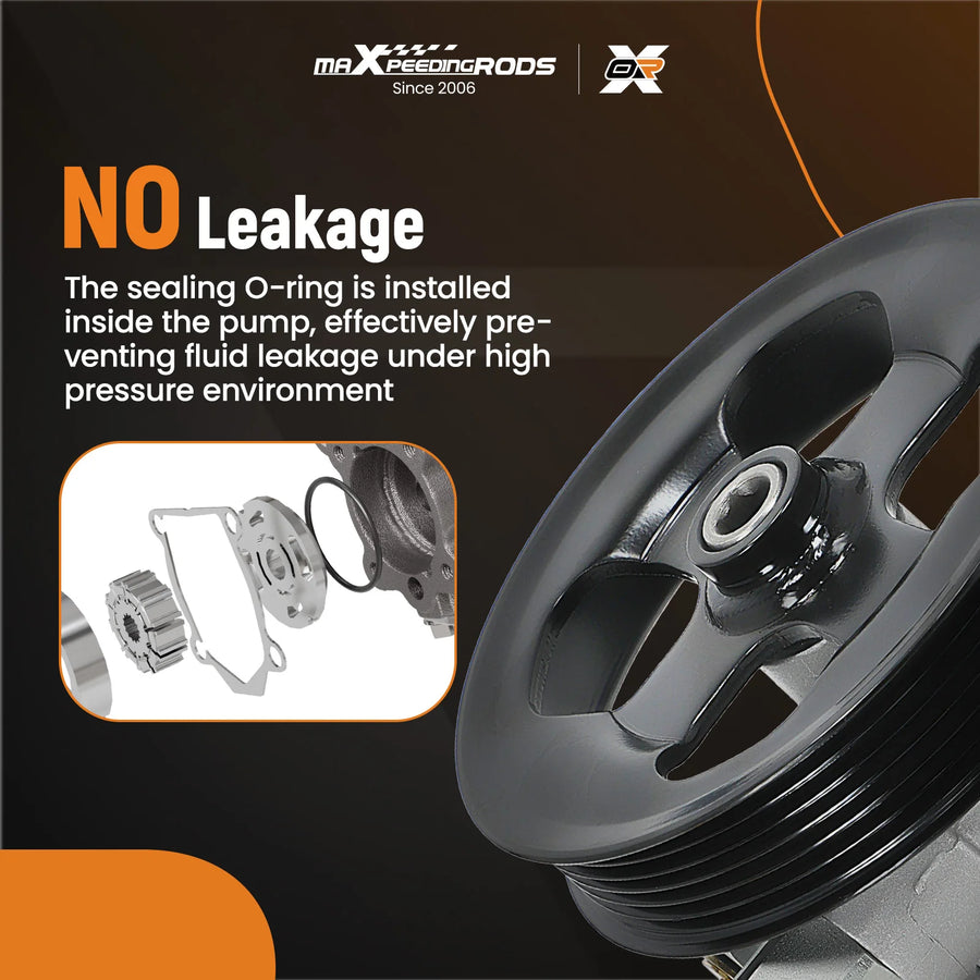 Power Steering Pump for Mitsubishi Lancer 2.0L 2.4L 2012-2015